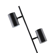 Торшер Moderli Ashes V11329-2F цвет плафона/подвески Белый, Черный, цвет арматуры Черный-1