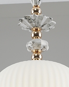 Подвесной светильник Moderli Charm V11175-1P цвет плафона/подвески Белый, цвет арматуры Белый, Золото, Черный-5