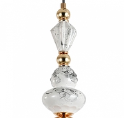 Подвесной светильник Moderli Charm V11176-1P цвет плафона/подвески Белый, цвет арматуры Белый, Золото, Черный-5