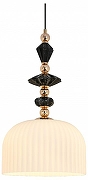 Подвесной светильник Moderli Charm V11177-1P цвет плафона/подвески Белый, цвет арматуры Белый, Золото, Черный