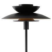 Торшер Moderli Shaggy V11299-1F цвет плафона/подвески Черный, Золото, цвет арматуры Черный-1