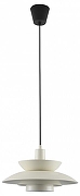 Подвесной светильник Moderli Shaggy V11304-1P цвет плафона/подвески Белый, Слоновая кость, цвет арматуры Черный-1