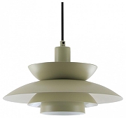 Подвесной светильник Moderli Shaggy V11305-1P цвет плафона/подвески Белый, Зеленый, цвет арматуры Черный