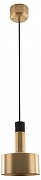 Подвесной светильник Moderli Goldy V11317-1P цвет плафона/подвески Золото, Латунь, Черный, цвет арматуры Латунь-1