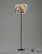 Торшер Moderli Strauss V11509-1F цвет плафона/подвески Бежевый, цвет арматуры Черный-2