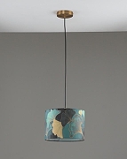 Подвесной светильник Moderli Gingko V11510-1P цвет плафона/подвески Синий, цвет арматуры Золото, Черный-2