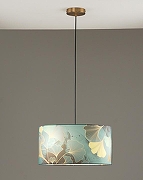 Подвесной светильник Moderli Gingko V11511-3P цвет плафона/подвески Синий, цвет арматуры Золото, Черный-2