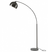 Торшер Moderli Arco V11516-1F цвет плафона/подвески Хром, цвет арматуры Белый, Хром