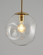 Подвесной светильник Moderli Amo V11519-1P цвет плафона/подвески Прозрачный, цвет арматуры Золото, Черный-4