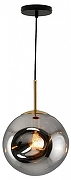 Подвесной светильник Moderli Amo V11521-1P цвет плафона/подвески Светло-серый, цвет арматуры Золото, Черный-1