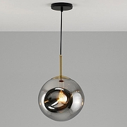 Подвесной светильник Moderli Amo V11521-1P цвет плафона/подвески Светло-серый, цвет арматуры Золото, Черный-5