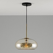 Подвесной светильник Moderli Laura V11529-1P цвет плафона/подвески Коричневый, цвет арматуры Золото, Черный-2