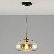 Подвесной светильник Moderli Laura V11529-1P цвет плафона/подвески Коричневый, цвет арматуры Золото, Черный-5