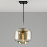 Подвесной светильник Moderli Teen V11532-1P цвет плафона/подвески Коричневый, цвет арматуры Золото, Черный-2