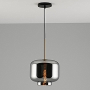 Подвесной светильник Moderli Teen V11533-1P цвет плафона/подвески Светло-серый, цвет арматуры Золото, Черный-2