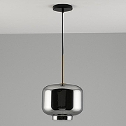 Подвесной светильник Moderli Teen V11533-1P цвет плафона/подвески Светло-серый, цвет арматуры Золото, Черный-3