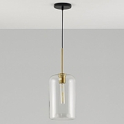 Подвесной светильник Moderli Scrum V11534-1P цвет плафона/подвески Прозрачный, цвет арматуры Золото, Черный-3
