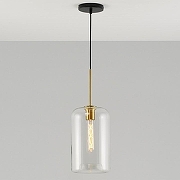 Подвесной светильник Moderli Scrum V11534-1P цвет плафона/подвески Прозрачный, цвет арматуры Золото, Черный-5