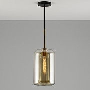 Подвесной светильник Moderli Scrum V11535-1P цвет плафона/подвески Коричневый, цвет арматуры Золото, Черный-2