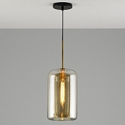 Подвесной светильник Moderli Scrum V11535-1P цвет плафона/подвески Коричневый, цвет арматуры Золото, Черный-5