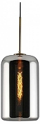 Подвесной светильник Moderli Scrum V11536-1P цвет плафона/подвески Светло-серый, цвет арматуры Золото, Черный