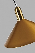 Подвесной светильник Moderli Forli V11549-1P цвет плафона/подвески Белый, Золото, цвет арматуры Золото-4