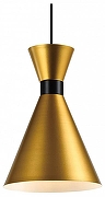 Подвесной светильник Moderli Pesaro V11557-1P цвет плафона/подвески Золото, Черный, цвет арматуры Золото