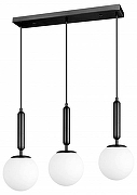 Подвесной светильник Moderli Scrumbel V11566-3P цвет плафона/подвески Белый, Опал, цвет арматуры Черный