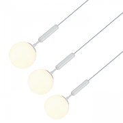 Подвесной светильник Moderli Scrumbel V11567-3P цвет плафона/подвески Белый, Опал, цвет арматуры Белый-1