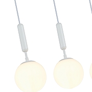 Подвесной светильник Moderli Scrumbel V11567-3P цвет плафона/подвески Белый, Опал, цвет арматуры Белый-2