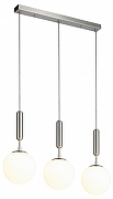 Подвесной светильник Moderli Scrumbel V11568-3P цвет плафона/подвески Белый, Опал, цвет арматуры Хром