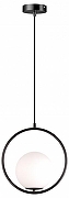 Подвесной светильник Moderli Barocco V11578-1P цвет плафона/подвески Белый, Опал, цвет арматуры Черный-1