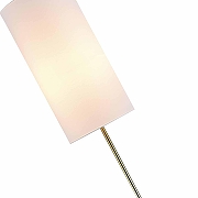 Торшер Moderli Flint V11590-1F цвет плафона/подвески Белый, цвет арматуры Золото, Черный-1