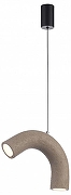Подвесной светильник Moderli Roll V11672-PL цвет плафона/подвески Коричневый, цвет арматуры Черный-1