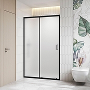 Душевая дверь RGW Classic CL-13B 120 06091312-44 профиль Черный матовый стекло Cora