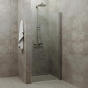 Душевая дверь DIWO Анапа 70 Щ0000055501 профиль Хром стекло прозрачное-5