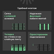 Теплый пол EWRIKA Mat EWR 150-12 самоклеящийся без терморегулятора-2