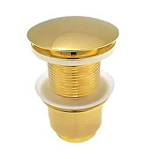 Донный клапан Remer 9072114BG цвет Золото брашированное