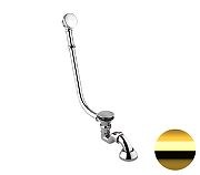 Слив-перелив Remer 96LICCDO click-clack цвет Золото глянцевое