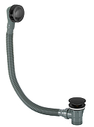 Слив-перелив Remer 96PCCCFP click-clack цвет Черный брашированный хром