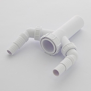 Вставка для подключения слива стиральной машины McAlpine TEE4 цвет Белый