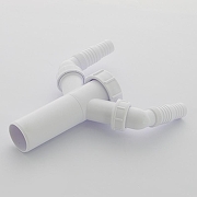 Вставка для подключения слива стиральной машины McAlpine TEE4 цвет Белый-2