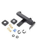 Смеситель для ванны Agger Great A2810044 Черный матовый-8