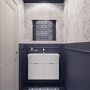 Тумба под раковину DIWO Анапа 80 AN80P подвесная цвет Белый-4