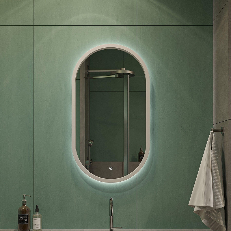 Зеркало DIWO Казань 45 ЗЛП1722 с подсветкой 