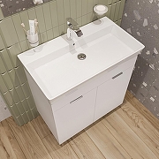 Тумба с раковиной DIWO Анапа 80 TR-684180 цвет Белый-4