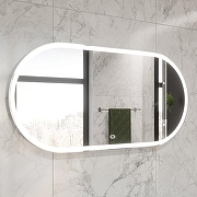 Комплект мебели для ванной DIWO Элиста 100 подвесной цвет Черный муар Светлое дерево-3