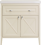 Комплект мебели для ванной ASB-Woodline Монте 80 1079101 цвет Бежевый-3