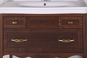 Комплект мебели для ванной ASB-Woodline Модерн 105 1124601 цвет Антикварный орех-3