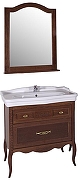 Комплект мебели для ванной ASB-Woodline Модерн 85 1124701 цвет Антикварный орех